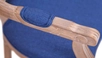 Мягкий стул с подлокотниками Volker Arm Original Blue